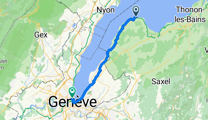 Léman Day 2:Yvoire to Geneva