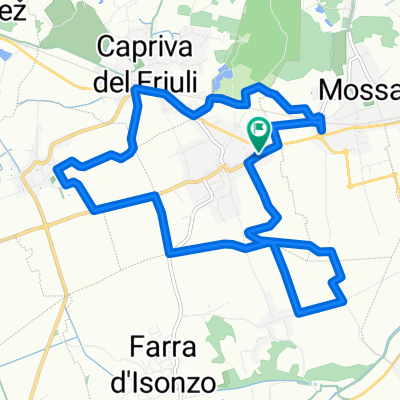Via Gabriele D'Annunzio, San Lorenzo Isontino a Via Gabriele D'Annunzio, San Lorenzo Isontino
