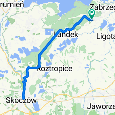 Powstańców Śląskich do Powstańców Śląskich