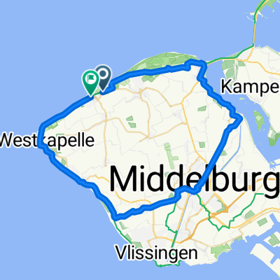 Domburgseweg nach Weststraat