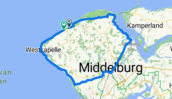 Domburgseweg nach Weststraat