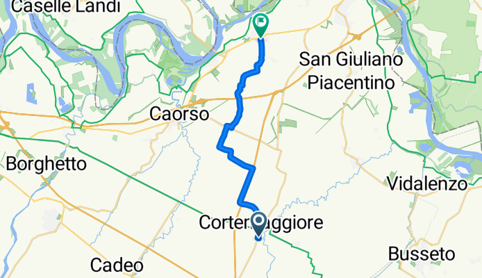 Da via Della Concordia a Via Giuseppe Mazzini