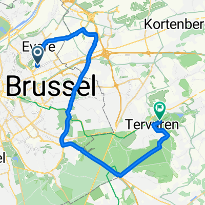 Rue de Genève, Evere à Tervuren