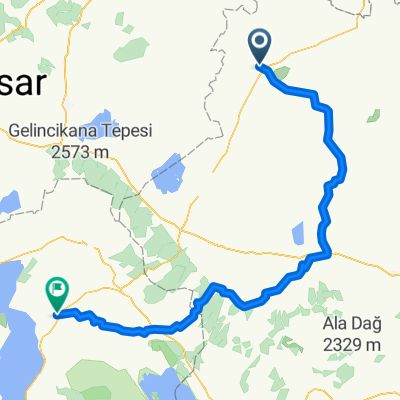 3. Gün / Hukumet Cd., Yunak to Huseyin Avni Pasa Cd., Gelendost