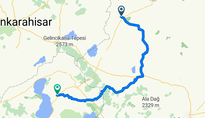 3. Gün / Hukumet Cd., Yunak to Huseyin Avni Pasa Cd., Gelendost