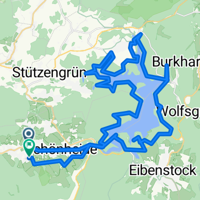 Talsperre Eibenstock Rundweg