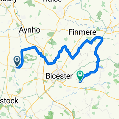 Route in Bicester