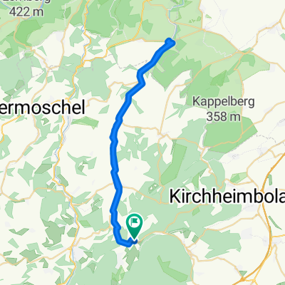 Ruhige Route