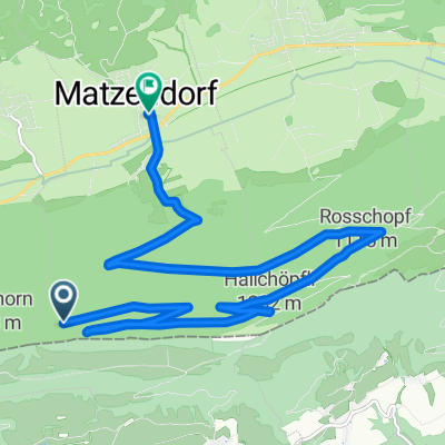Schiltweg, Matzendorf nach Dorfstrasse, Matzendorf