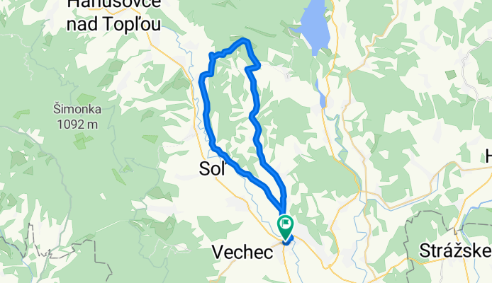 Jarková, Vranov nad Topľou až Herlianska, Vranov nad Topľou