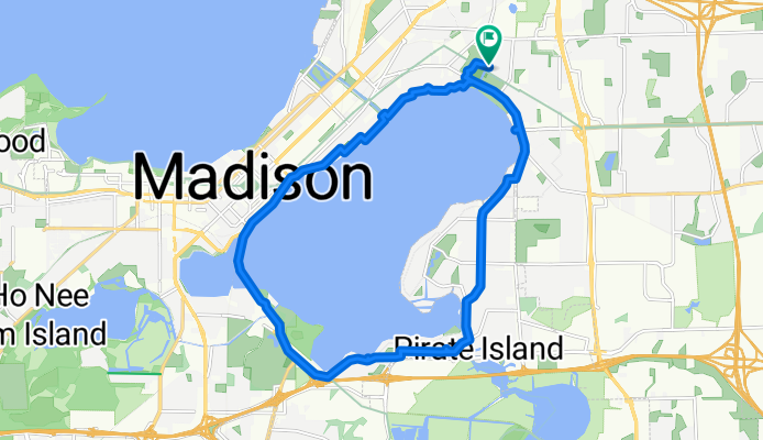 Route in Madison