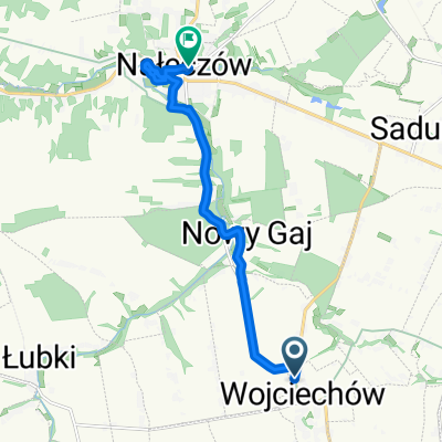 Wojciechów do Partyzantów