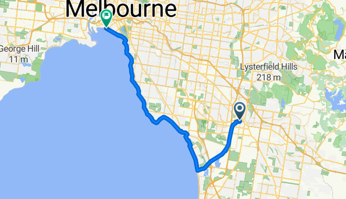 From Dandenong to Albert Park