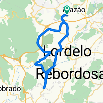 Route in Paços de Ferreira