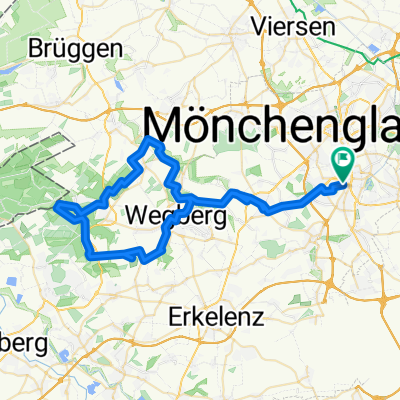 Rheydt-Dalheimer Mühle-Schloß Tüschenbroich-Rheydt