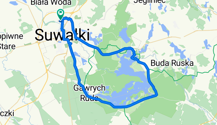 I Daszyńskiego, Suwałki do I Daszyńskiego, Suwałki