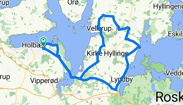 Isefjordsvej, Holbæk to Isefjordsvej, Holbæk