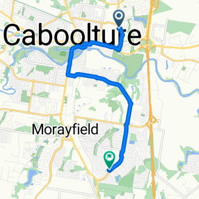 Mewett St, Caboolture to Parer Cr, Morayfield