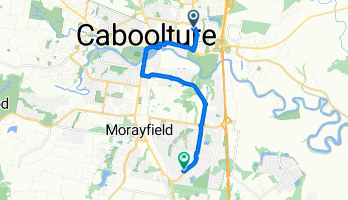 Mewett St, Caboolture to Parer Cr, Morayfield