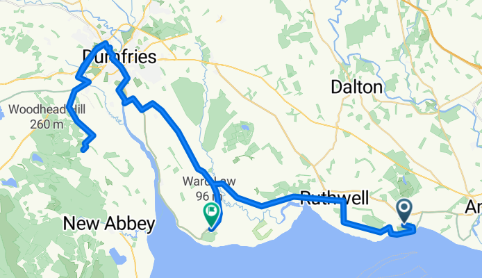 Annan to Mabie House