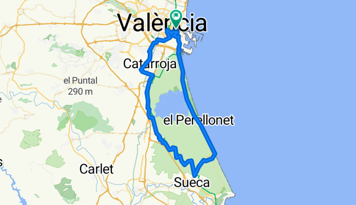 Avinguda del Port, Walencja do Avinguda del Port, Walencja