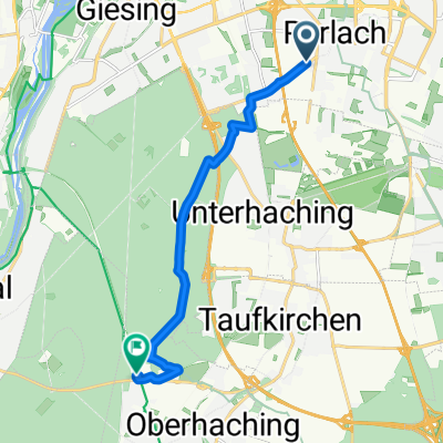 Fasangartenstraße, München nach Linienstraße, Oberhaching
