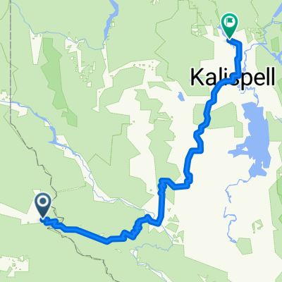 River St, Mullan to E Second St, Whitefish