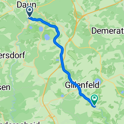 Tour 12,3 km Daun -Strohn