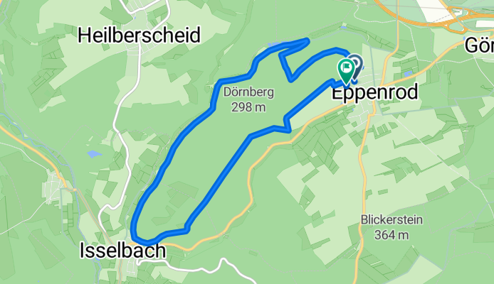 Am Sonnenhang nach Am Sonnenhang