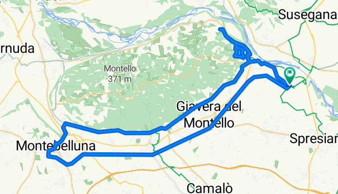 Via Madonnetta, Nervesa della Battaglia a Via Priula, Nervesa della Battaglia