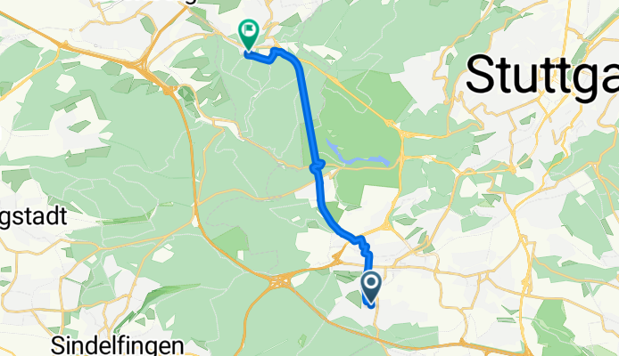 Von Stuttgart bis Gerlingen