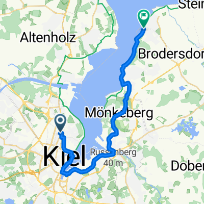 Bremerstraße, Kiel nach Hafenstraße, Laboe