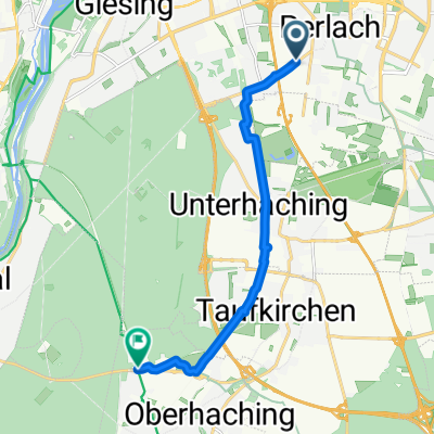 Fasangartenstraße, München nach Linienstraße, Oberhaching