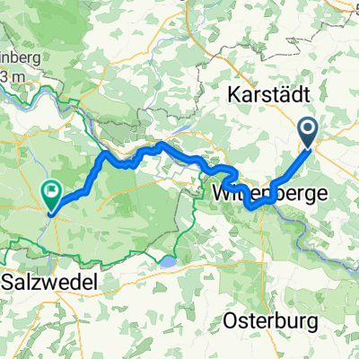 Von Perleberg bis Lüchow (Wendland) 14.08.2025