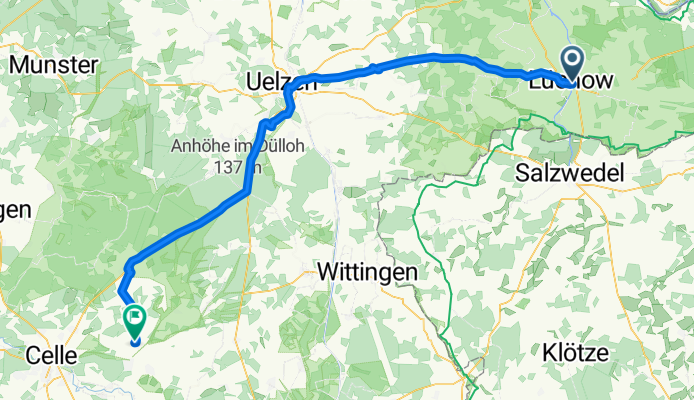 Von Lüchow (Wendland) bis Beedenbostel 15.08.2025