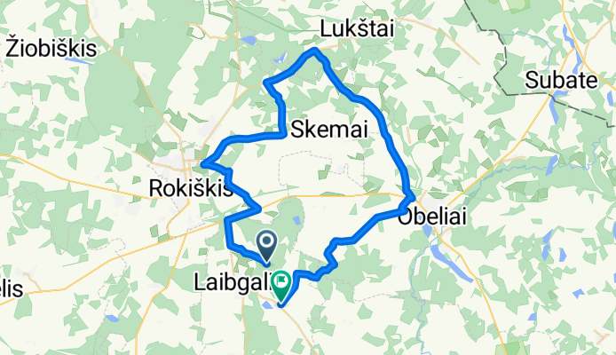 Kelias Be Pavadinimo to Dvaro gatvė