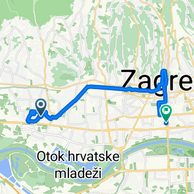 Ulica Vlade Gotovca to Slavonska avenija
