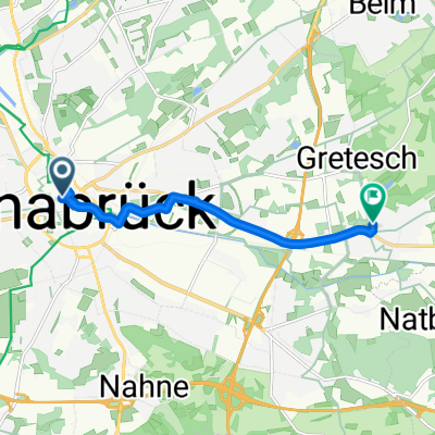 Osterberger Reihe, Osnabrück nach Burgstraße, Osnabrück