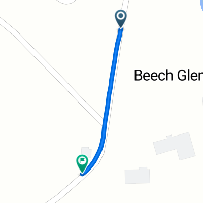 Beech Glen Road to Blue Herron Road