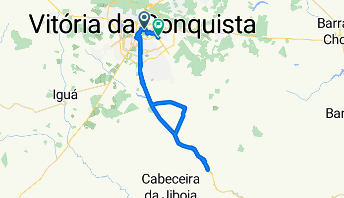 Rua Aloisio Lacerda, Vitória Da Conquista a Rua B, Vitória Da Conquista
