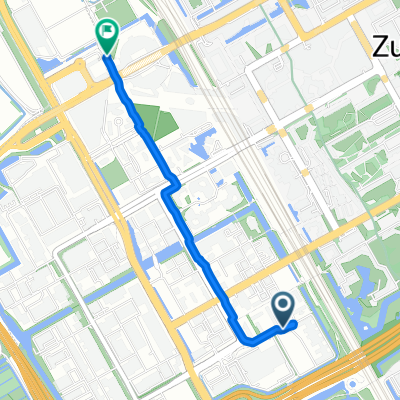 Haarlerbergweg, Amsterdam to Arena Boulevard, Amsterdam
