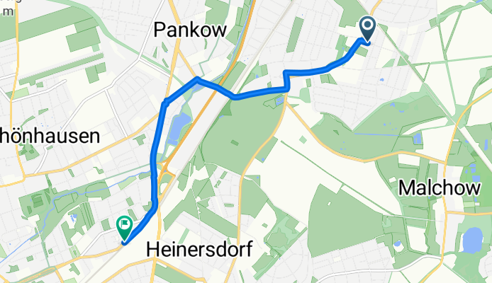 Straße 56, Berlin nach Damerowstraße, Berlin