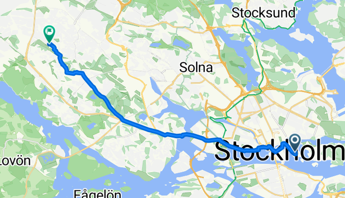 Exercisplan, Stockholm to Gammelvägen, Vällingby