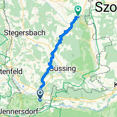 Wallendorf, Mogersdorf nach Woppendorf, Hannersdorf