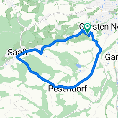 Am Südhang, Garsten to Am Südhang, Garsten