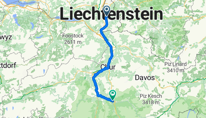 4 - Von Vaduz bis Bergün Filisur