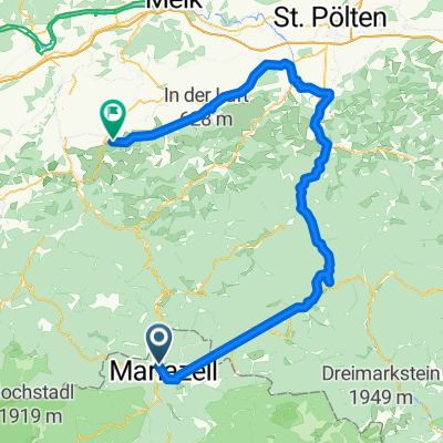 Traisetalrundweg von Marizell bis Obergrafendorf