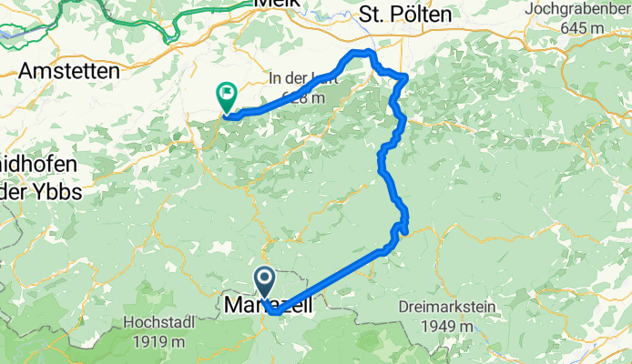 Traisetalrundweg von Marizell bis Obergrafendorf