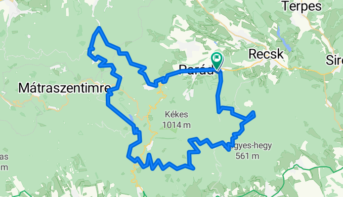 Parádfürdői körtúra