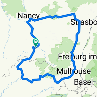 Route in Sanchey
